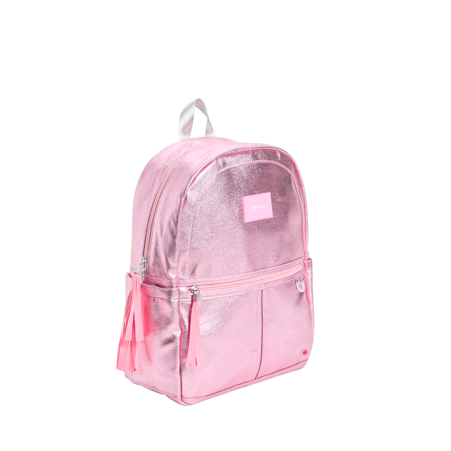 Kane Backpack-Pink/Silver
