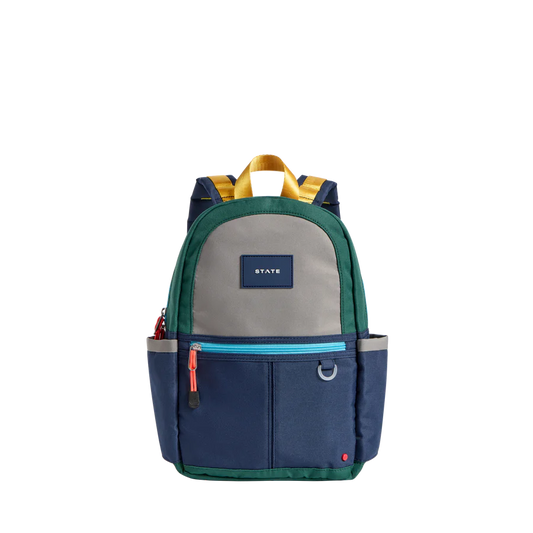 Green/Navy Kane Mini Backpack