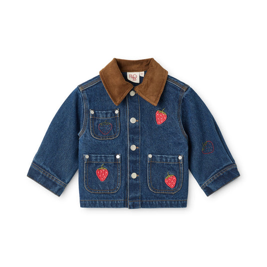 Sage Jacket Mid Blue