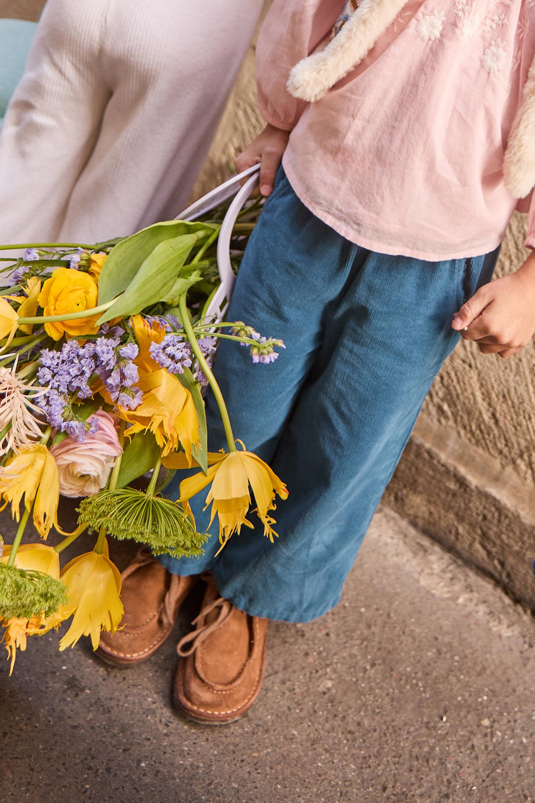 Flor Pants - Deep Blue