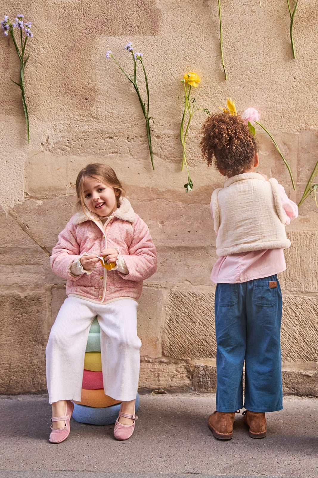 Flor Pants - Deep Blue