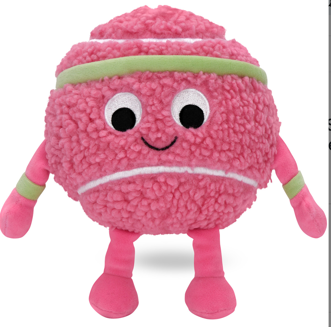 Tennis Buddy Pink Screamsicle Mini Plush Character