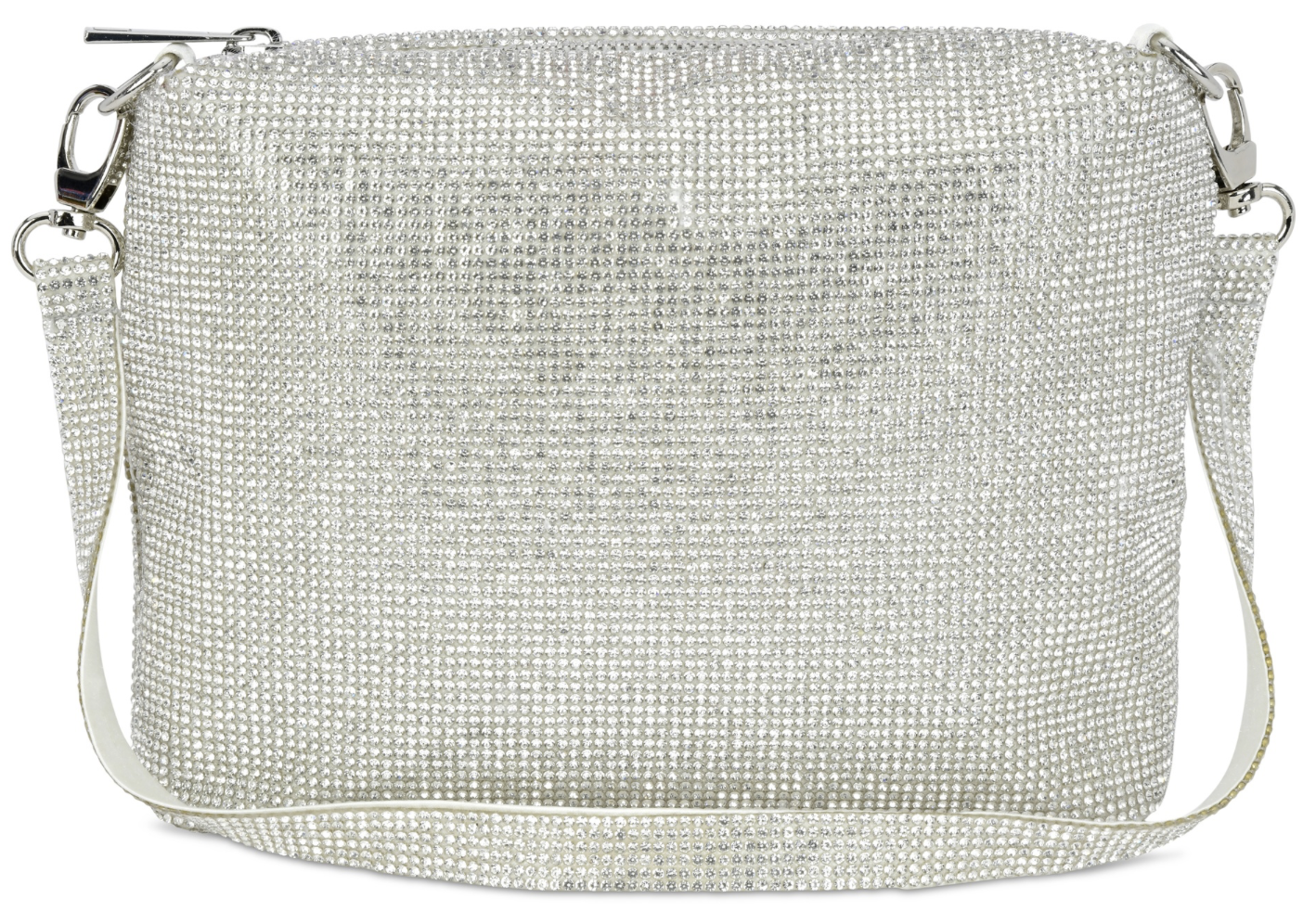 White Crystal Cross Body Bag