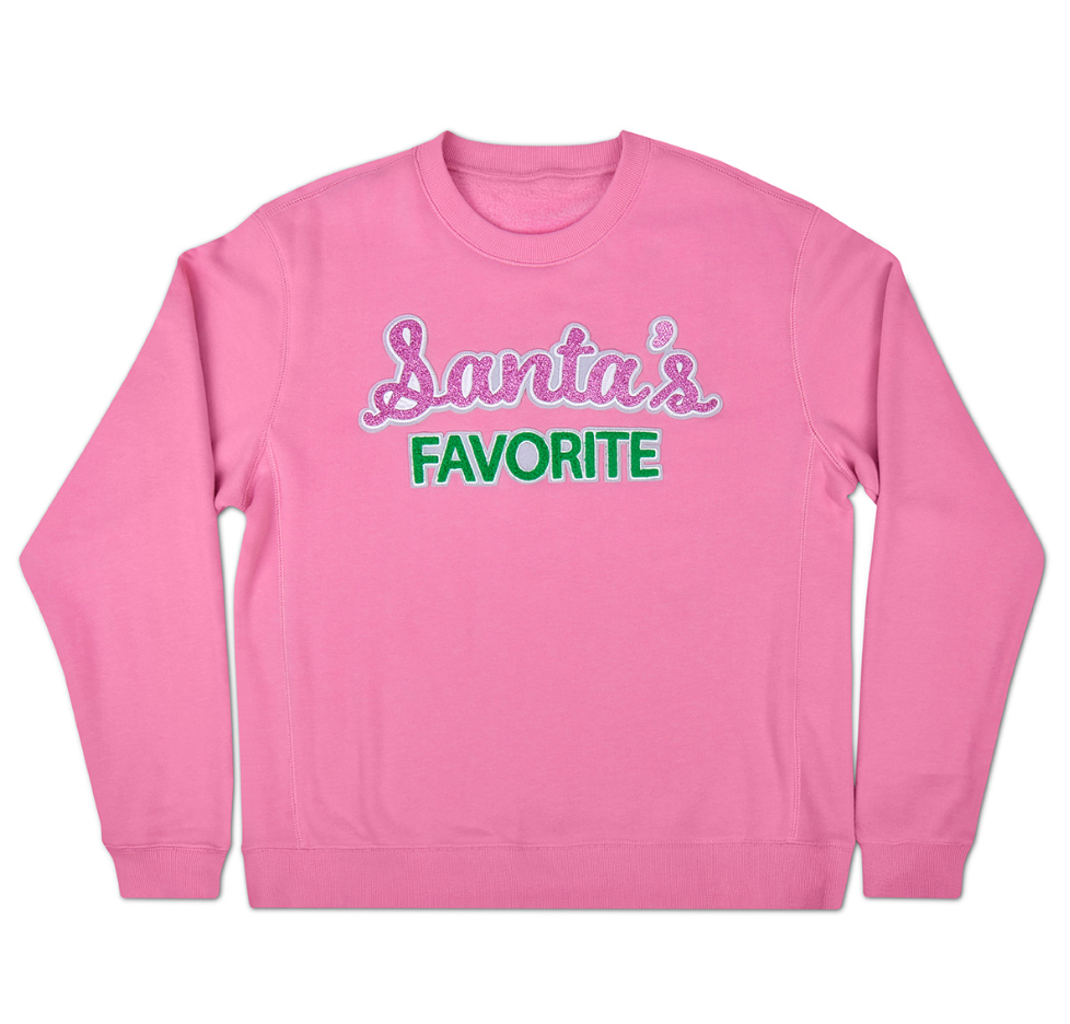 Santas Favorite Sweatshirt