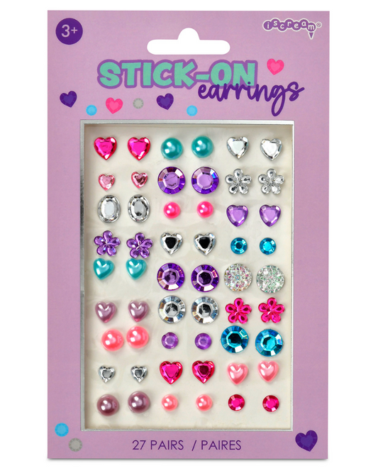 Gem Stick On Earrings