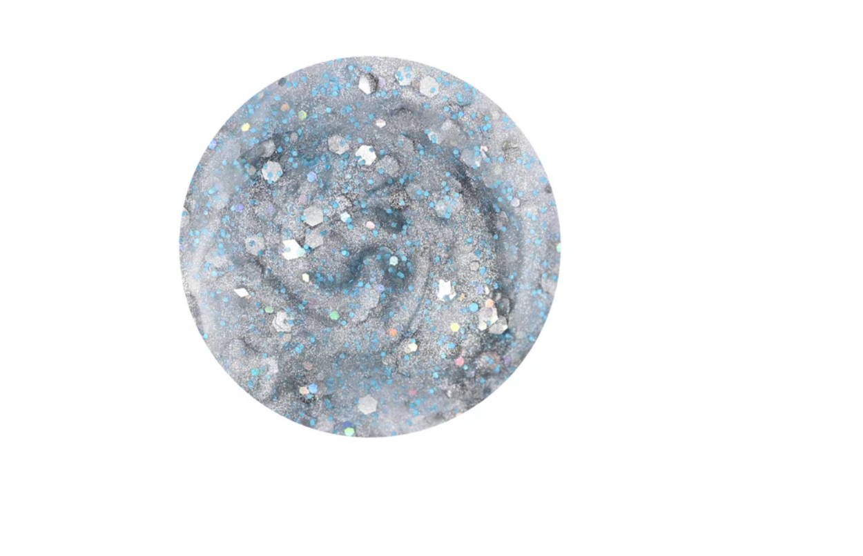 Nailmatic Nail Polish for Kids - Glitter Blue