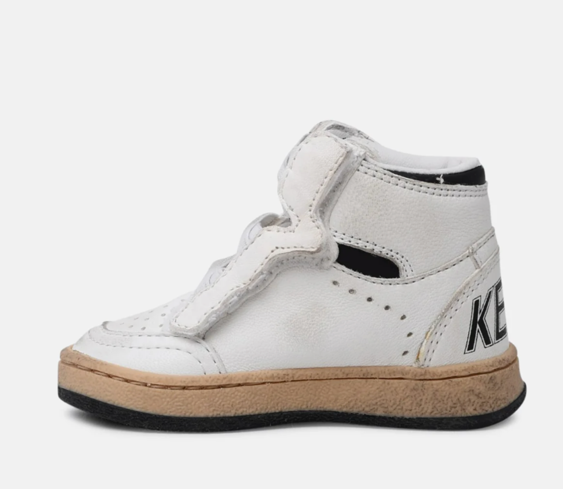 Toddler Sky Star Sneaker White/Black Star