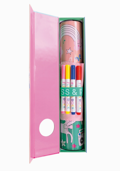 Rainbow Fairy Colouring Fun and Games Mat