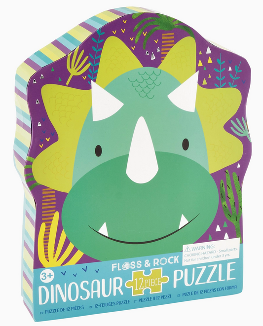 Dinosuar 12pc Shaped Jigsaw Puzzle