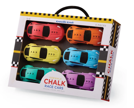 Sidewalk Chalk - Race Cars