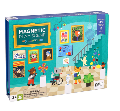 Magnetic Play Scene: My Museum
