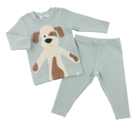 Natural Puppy Sea- Two Piece Set
