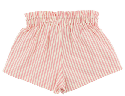 Cabana Ric Rac Libby Pocket Shorts- Faded Pink