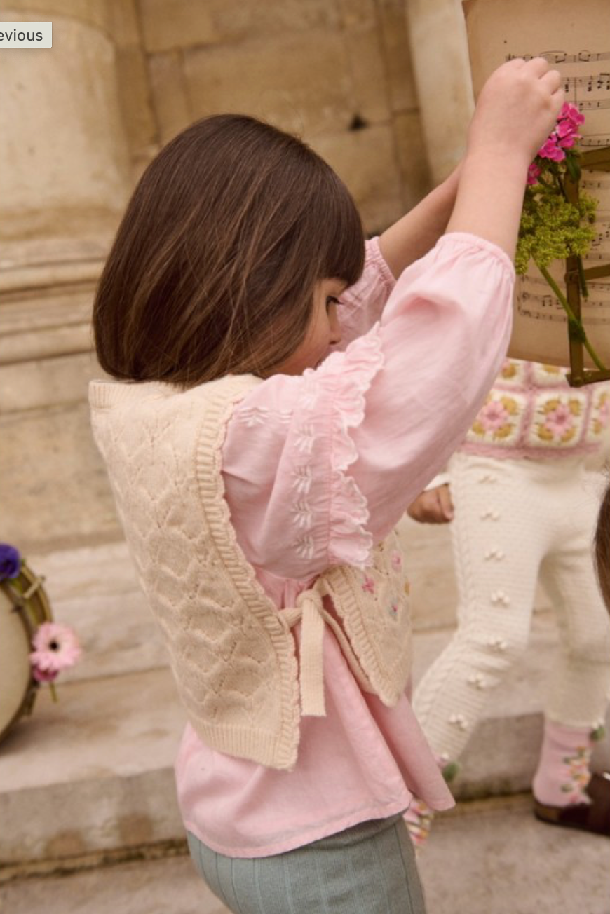 Vest Yuliya Crochet Top