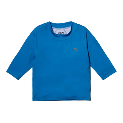 UFP 50+ Recycled Polyester French Blue Kid Rashguard