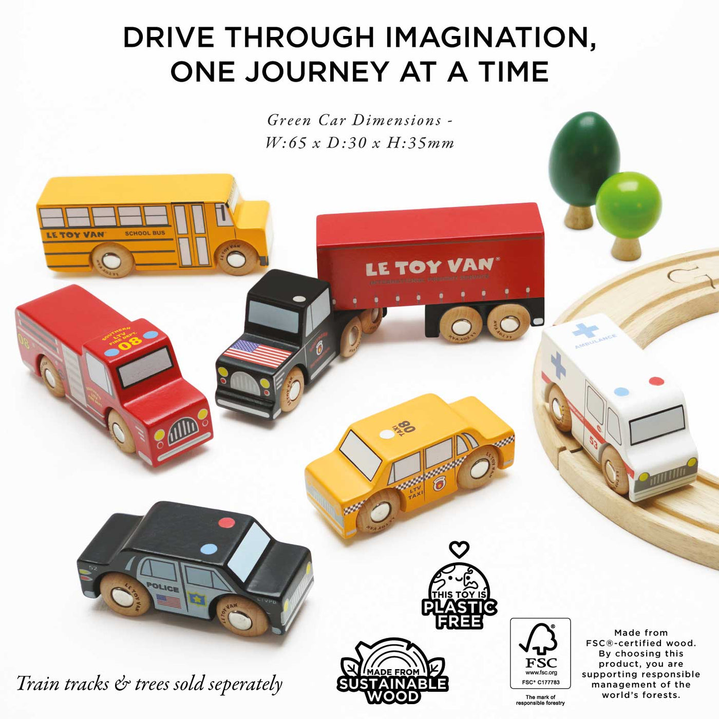 American Toy Car Set
