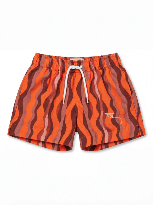 Tangerine Flow Boys Swimzers