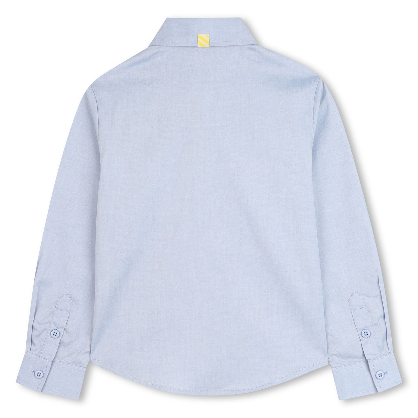 Boys Why Not Button Down Shirt-Pale Blue