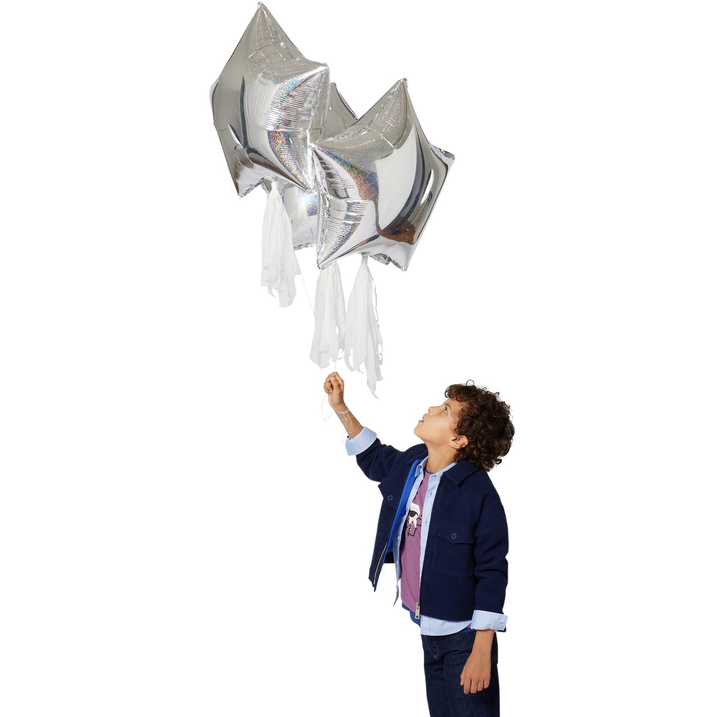 Boys Why Not Button Down Shirt-Pale Blue