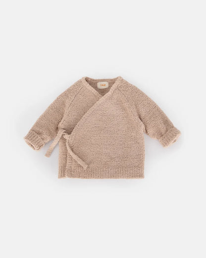 Fuzzy Wrap Top Pecan