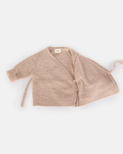 Fuzzy Wrap Top Pecan