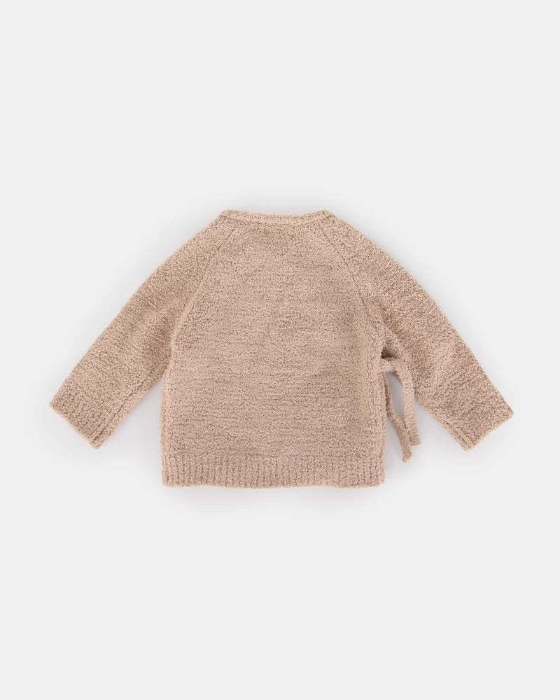 Fuzzy Wrap Top Pecan