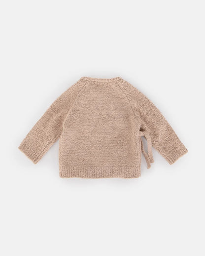 Fuzzy Wrap Top Pecan