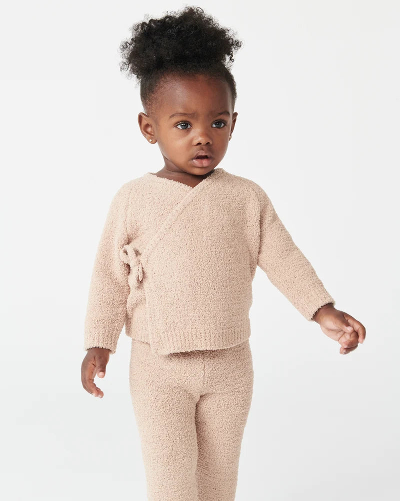 Fuzzy Wrap Top Pecan