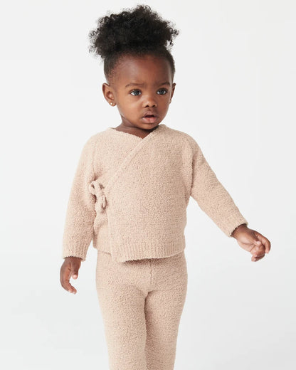Fuzzy Wrap Top Pecan