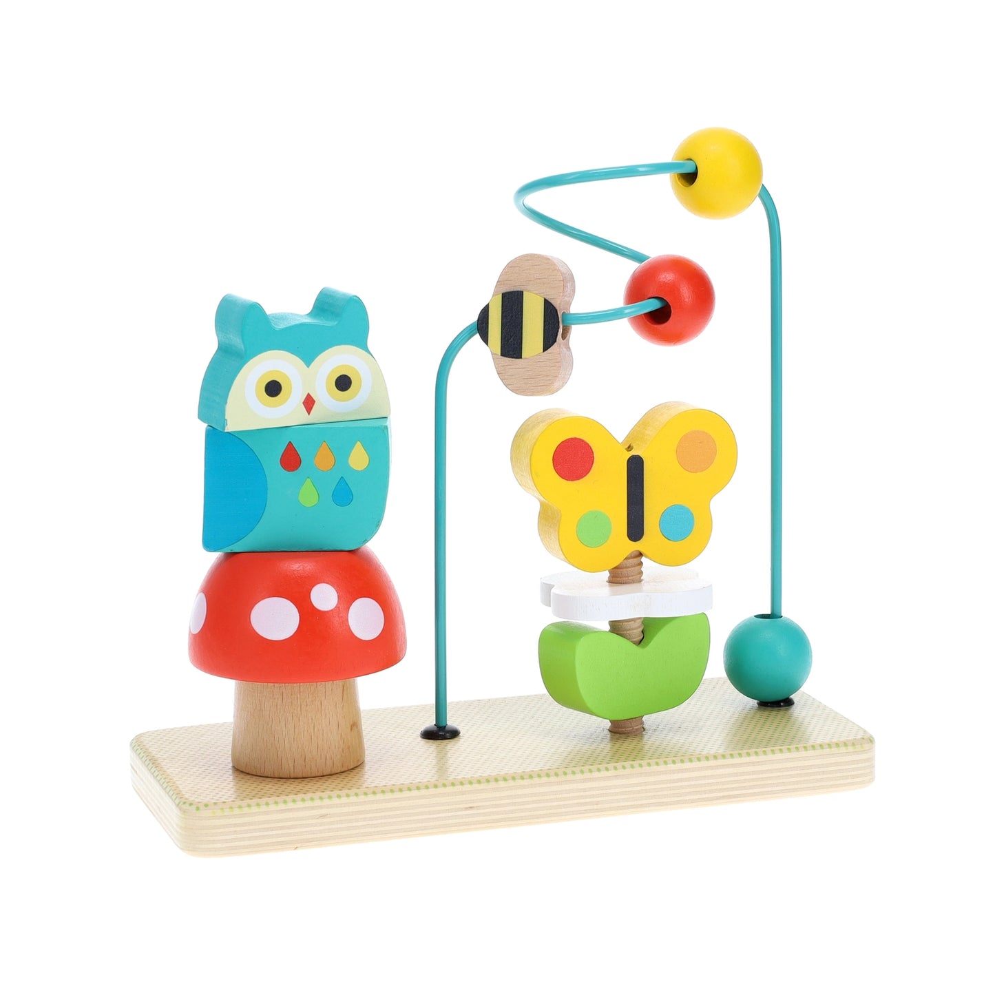 Busy Garden Wooden Activity Trio