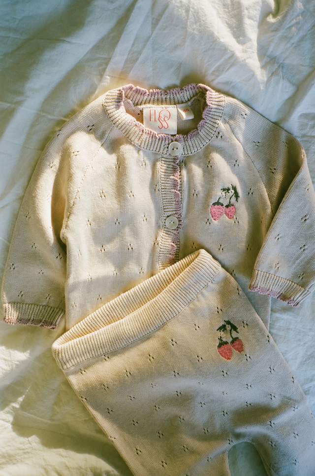 Audrey Cardigan Soft White