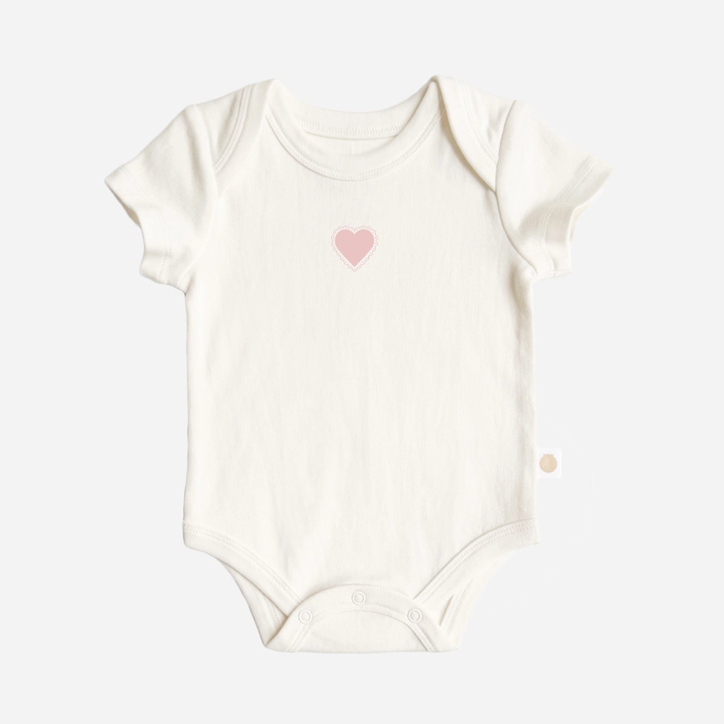 Pink Heart Onesie