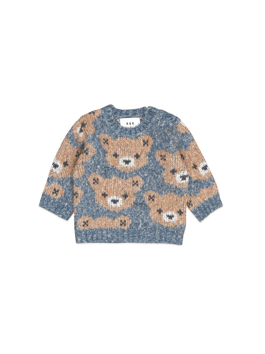 Night Hux Bear Knit Sweater