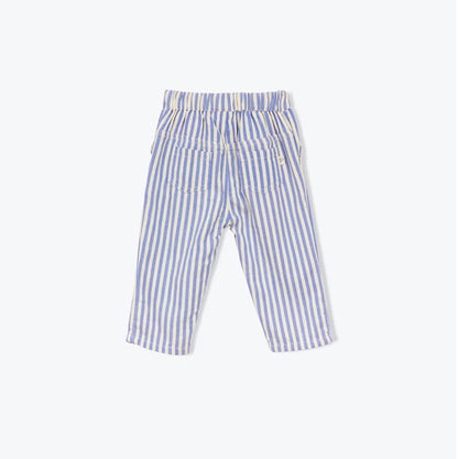 Baby Striped Pants Cobalt