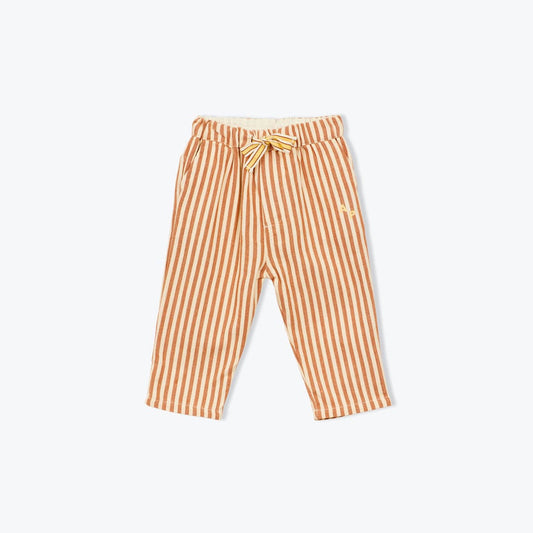 Baby Striped Pants Brown