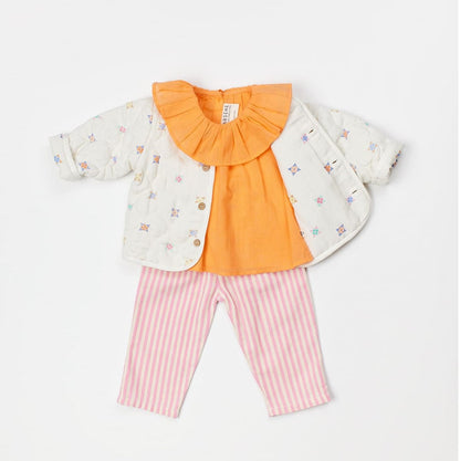 Baby Striped Pants Pink