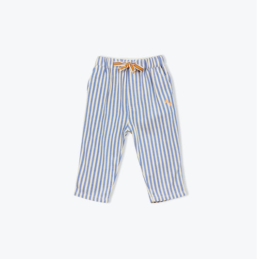 Baby Striped Pants Cobalt