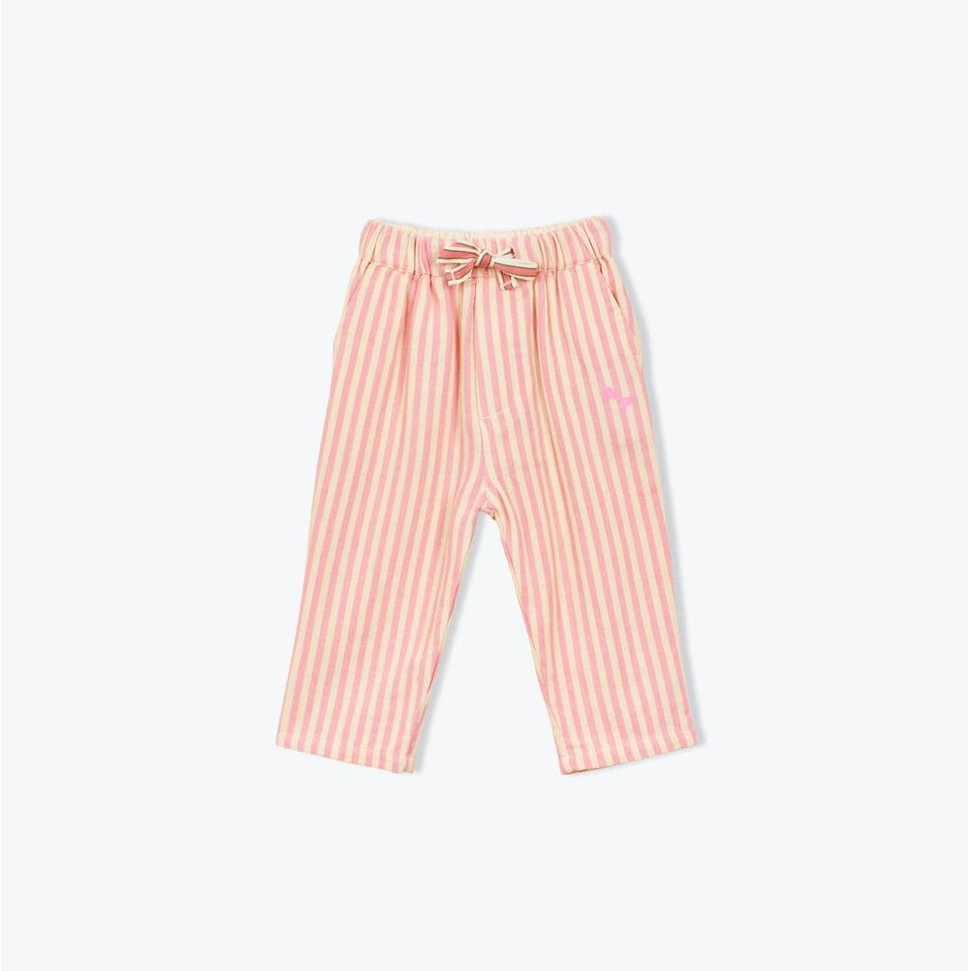Baby Striped Pants Pink