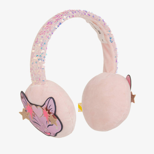 Cat Velour Earmuffs