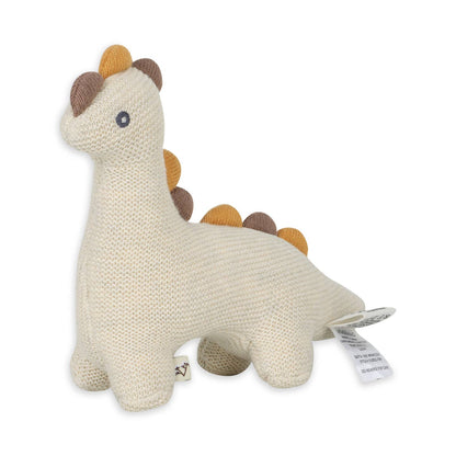 Dino Knit Stuffed Animal Soft Baby Toy