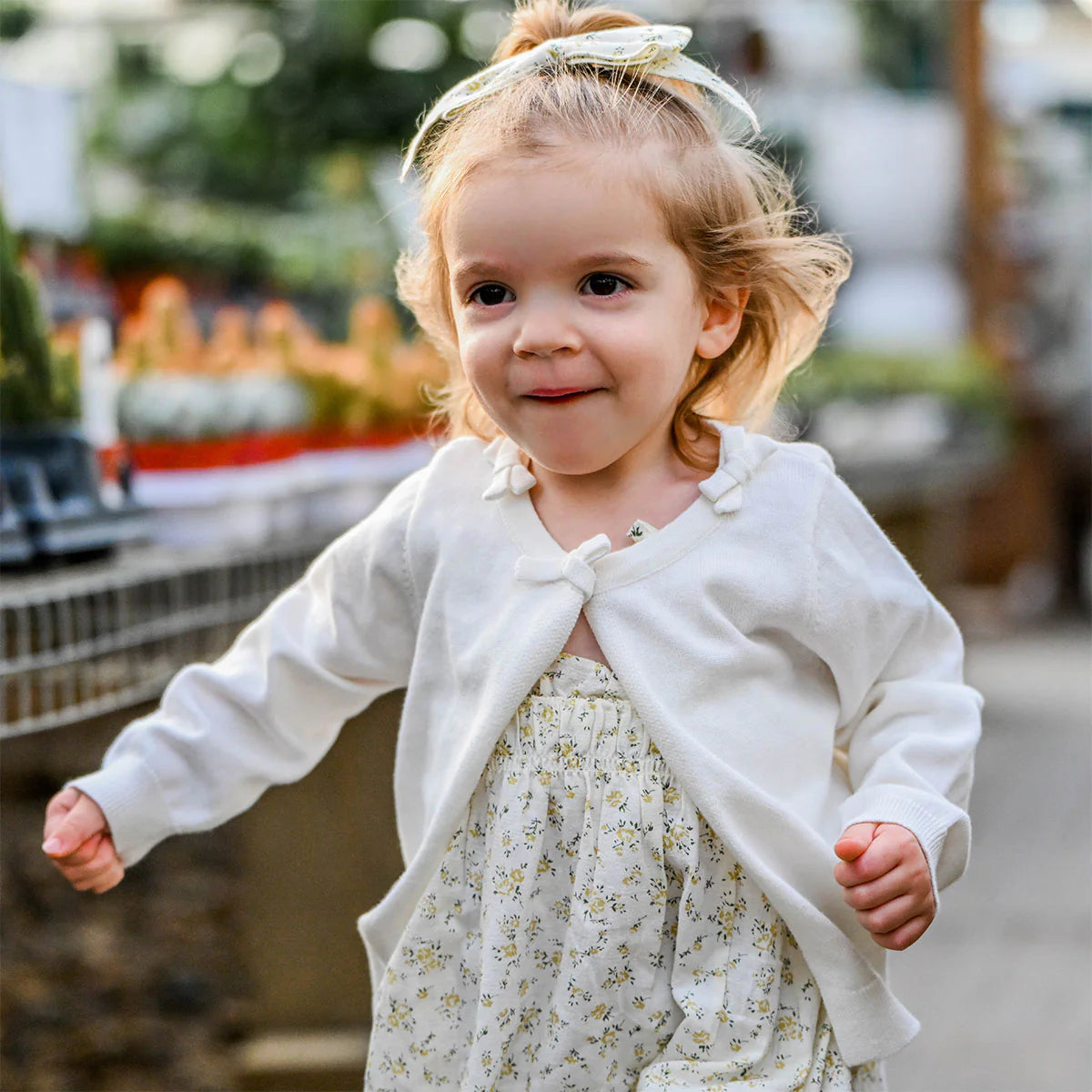 Lemon Petite Bouquet Brandie Dress