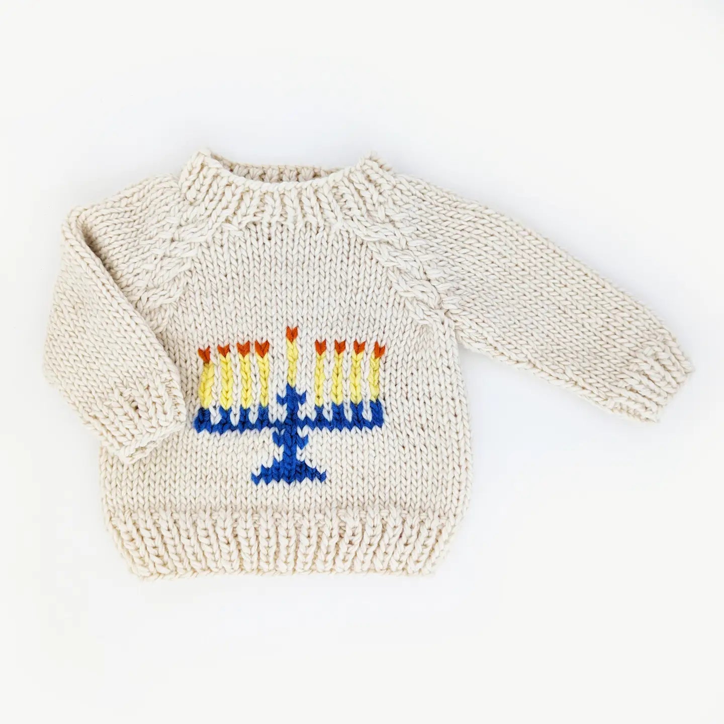 Menorah Crew Neck Sweater For Baby & Toddler