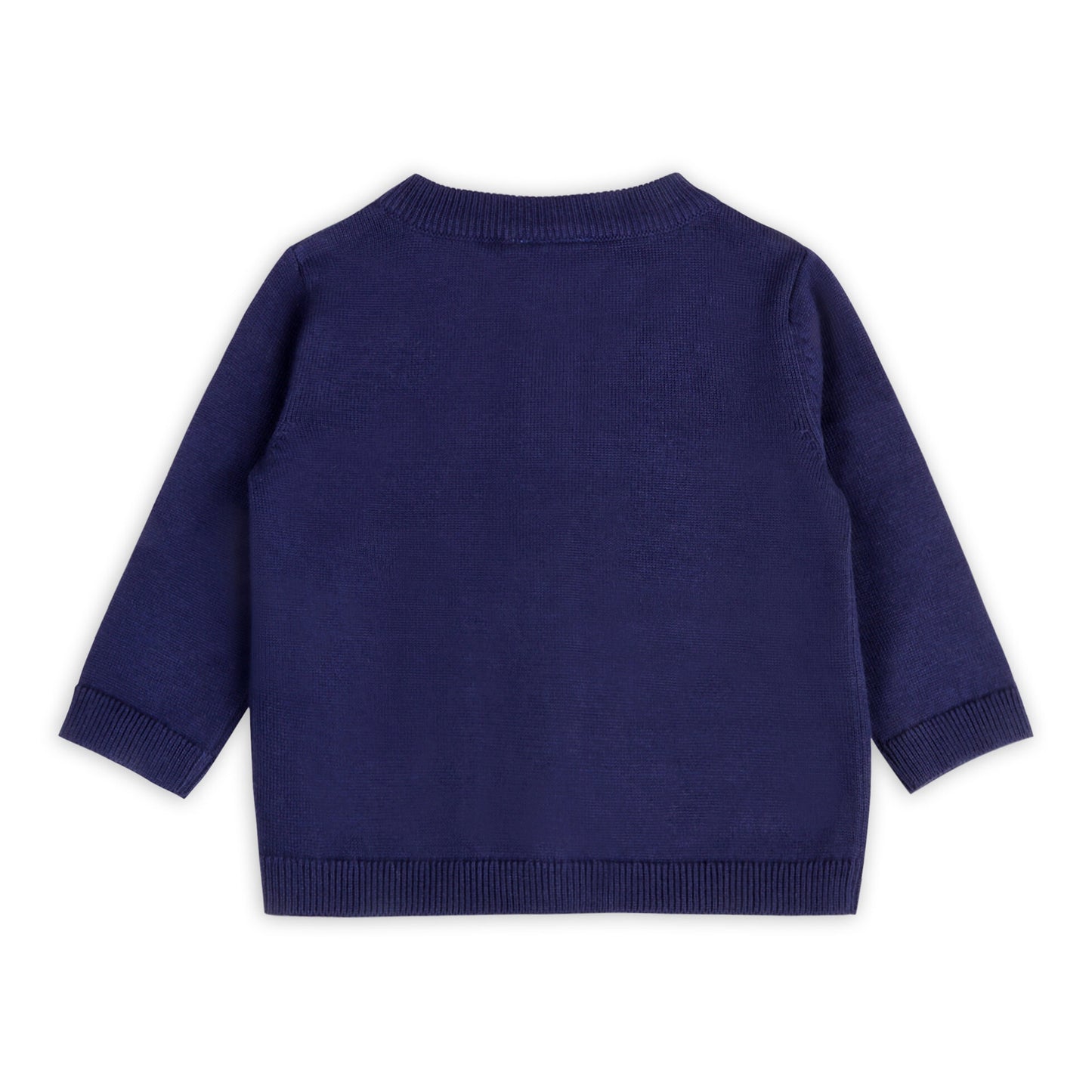 Dog Pocket Embroidered Knit Cardigan