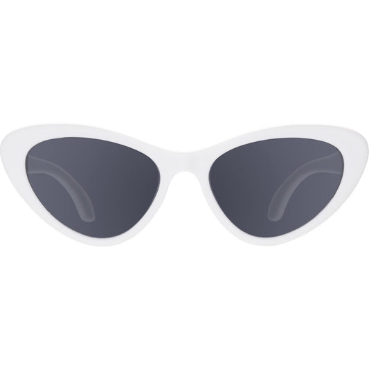 Wicked White Cat-Eye Sunglasses