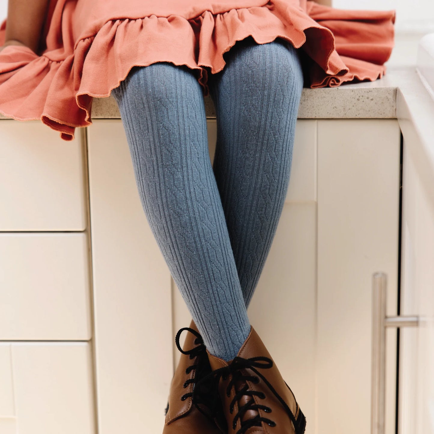 Cable Knit Tights