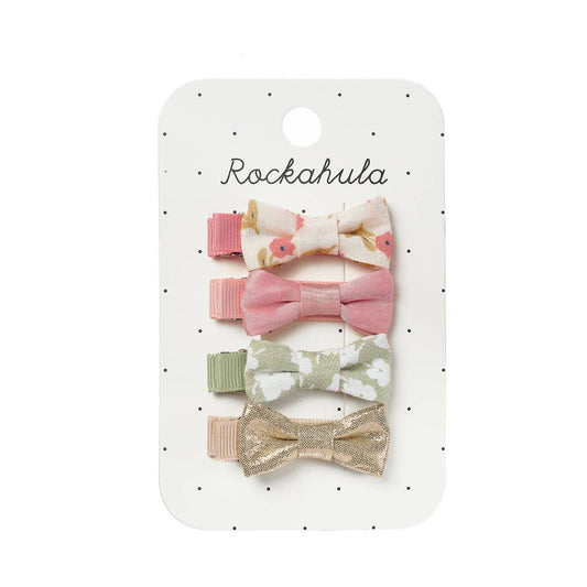 Elsie Mini Bow Hair Clip Set