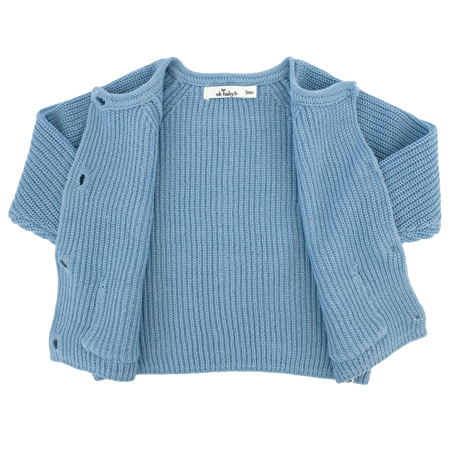 Blue Country Club Knitted Cardigan