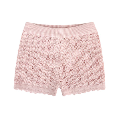 Nyla Textured Baby Tank And Shorts Set