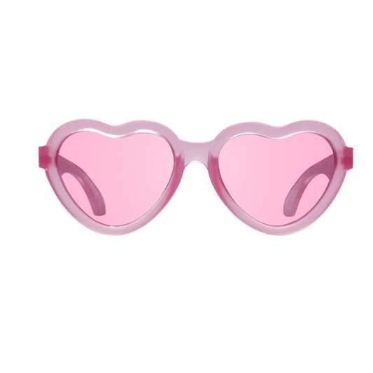 Fuchsia Haze Heart | Pink Transparent Lenses