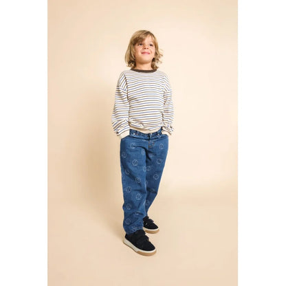 Carl Jeans Dark Blue Soccer Ball